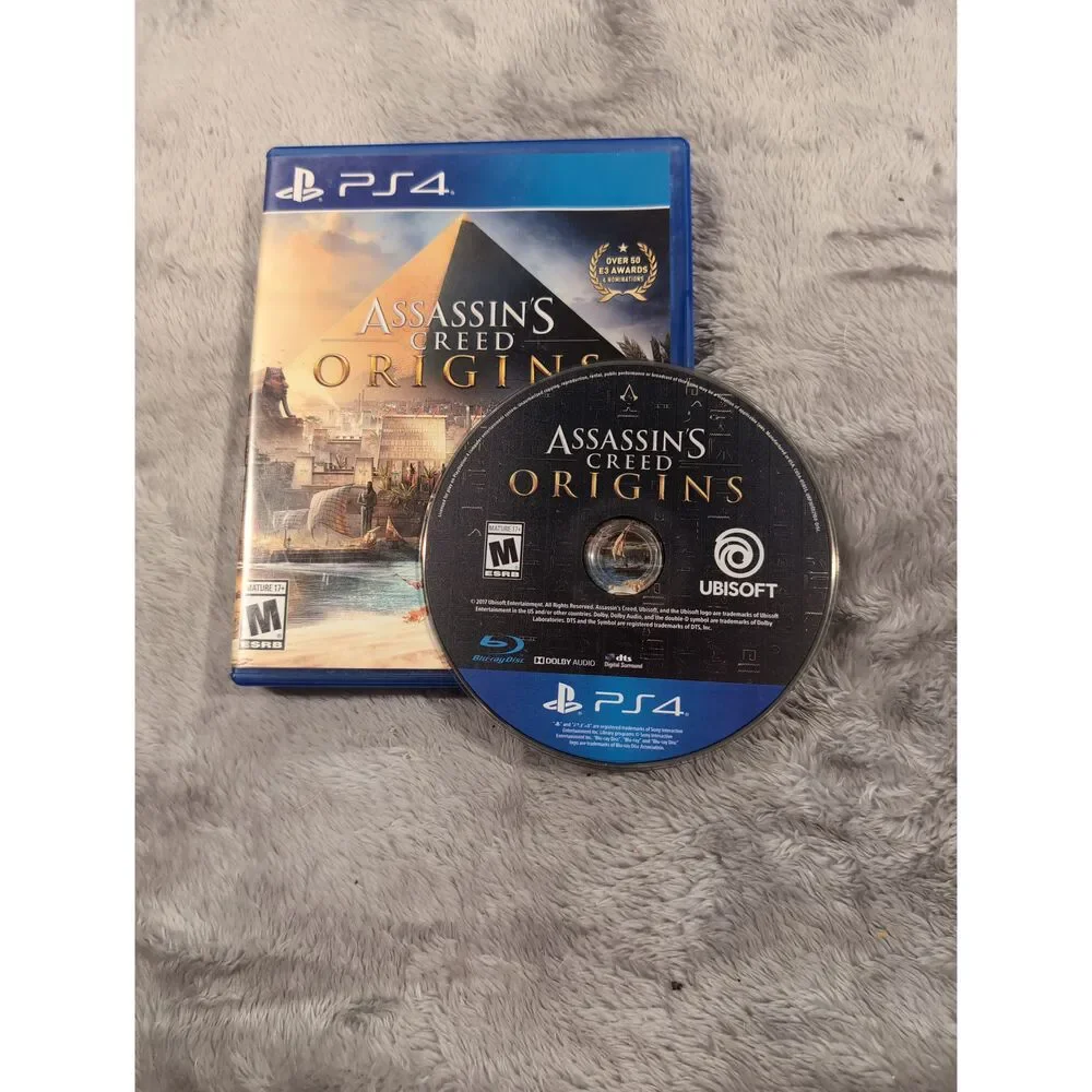 Ubisoft Assassins Creed Origins Adventure Action Game PS4 Blu Ray Disc M17+